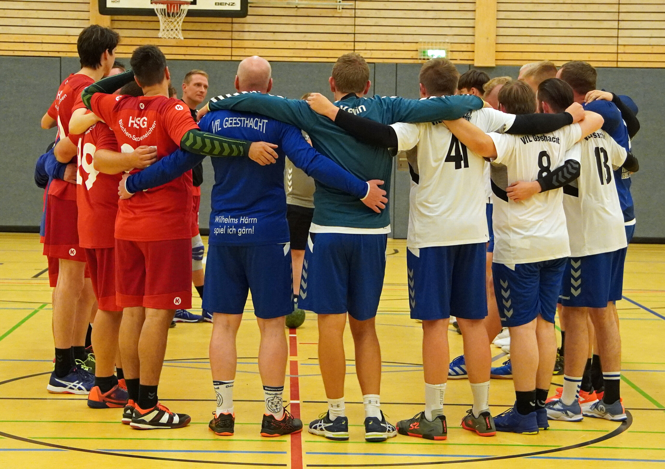 3H DSC00972 vor dem Spiel gg. Büchen