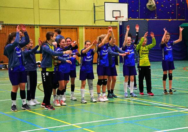 Handball weibliche C-Jugend: Erfreuliche Fortschritte in einem Spiel auf Augenhöhe